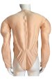 Carnation Spandex Muscle Padding Upper Bodysuit
