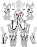 CASSHERN Sins Printed Spandex Lycra Costume With Muscle Shadings
