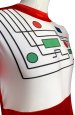 Choudenshi Bioman Shiro G Red One Spandex Lycra Costume