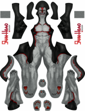 Cinder Fur Printed Spandex Lycra Costume