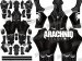 CIVIL WAR SYMBIOTE SPIDER-MAN Dye-Sub Spandex Lycra Superhero Costume
