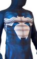 Classic Black Symbiote Printed S-guy Zentai Suit with 3D Shades