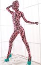 Cool Multi Color Unisex Leopard Printed Animal Zentai Suit