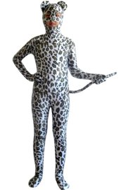 Cute Coffee Leopard Kids Costume