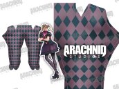 D VA BLACK CAT Dye-Sub Printed Spandex Lycra Pants