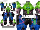 D Va Nano Dye-Sub Printed Spandex Lycra Costume