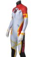 D VA Overwatch VER3 Carbon Fiver Printed Spandex Lycra Costume with Shiny Metallic and Cotton Padding