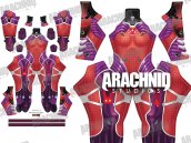 D VA WHITE RABBIT Overwatch Dye-Sub Printed Spandex Lycra Costume