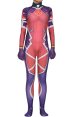 D VA White Rabbit Printed Spandex Lycra Zentai Costume