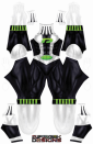 Danny Phantom Printed Spandex Lycra Costume