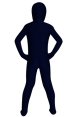 Dark Blue Spandex Lycra Kids Zentai Suit