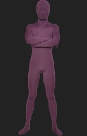 Dark Purple Full Body Suit | Spandex Lycra Unisex Full Body Zentai Suit