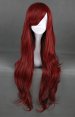 Dark Red Long Wig For Cosplay Show!