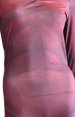Dark Red Muscle Shades Printed Zentai Suit