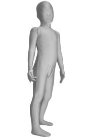 Dark Silver Kid Full Body Suits