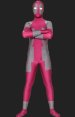 Dead Pool! Grey and Pink Spandex Unisex Zentai Suits
