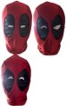 Deadpool Costume with Gear | Dark Red and Black Piping Sewn with 7 Sets Hoods