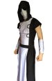 Deadpool MONK Costume | White and Black Spandex Lycra Zentai Suit