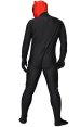 Deadpool / Panda Black and Red Spandex Lycra Full Bodysuit