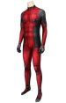 Deadpool Wade Wilson no Belt Pattern Printed Spandex Lycra Costume