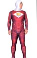 Dinored Power Ranger Printed Spandex Lycra Costume with 3D Muscle Shades