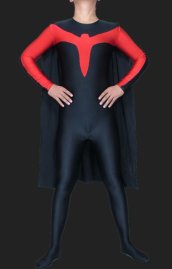 Dragonfly Variant-Red and Black Spandex Lycra Catsuits