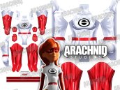 ELASTIGIRL Printed Spandex Lycra Costume