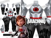 ELASTIGIRL V2 Printed Spandex Lycra Costume