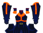 Endeavor no Gauntlet Printed Spandex Lycra Costume no Hood