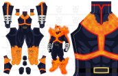 Endeavor Printed Spandex Lycra Costume