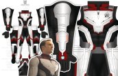 Endgame Quantum Realm Printed Spandex Lycra Suit