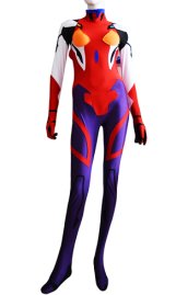 EVA Costume| Purple and Red Spandex Lycra Catsuit