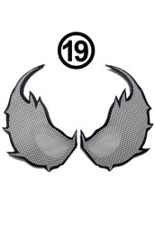 EVA lenses Style 19 for Symbiote S-guy Costume