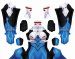 Evangelion Shinji Dyle-Sub Spandex Lycra Costume (Female Muscle Shading)