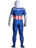 Falcon Captain America Costume | Printed Spandex Lycra with 3D Muscle Shading