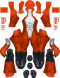 Fox Petsuit Realistic Fur VER2 Printed Spandex Lycra Costume