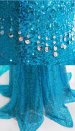 Frozen ! Gorgeous Elsa Long Train Dress