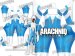 FROZONE Printed Spandex Lycra Costume
