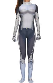 Genji Girl OverWatch Printed Spandex Lycra Zentai Costume