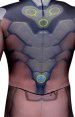 Genji Overwatch Undersuit | Printed Spandex Lycra Zentai Suit with 3D Muscle Shading