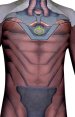 Genji Overwatch Undersuit | Printed Spandex Lycra Zentai Suit with 3D Muscle Shading