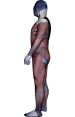 Genji Overwatch Undersuit | Printed Spandex Lycra Zentai Suit with 3D Muscle Shading