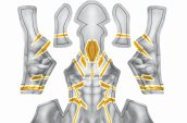 Godspeed Ver4 Printed Spandex Lycra Costume