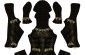 Golden Jaguar Printed Spandex Lycra Costume