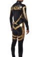 Goldust Costume - Shiny metallic Wrestling Outfit
