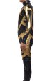 Goldust Costume - Shiny metallic Wrestling Outfit