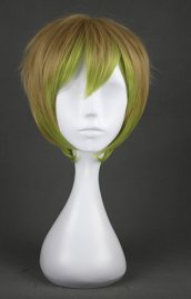 Gradient-Gold Wig For Cosplay Show!