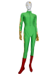 Green and Gold Girls Super Hero Costume