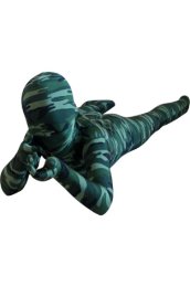 Green Camouflage Kids Zentai Suit