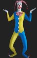 Green Cat | Yellow and Blue Spandex Lycra Full Body Zentai Suit
